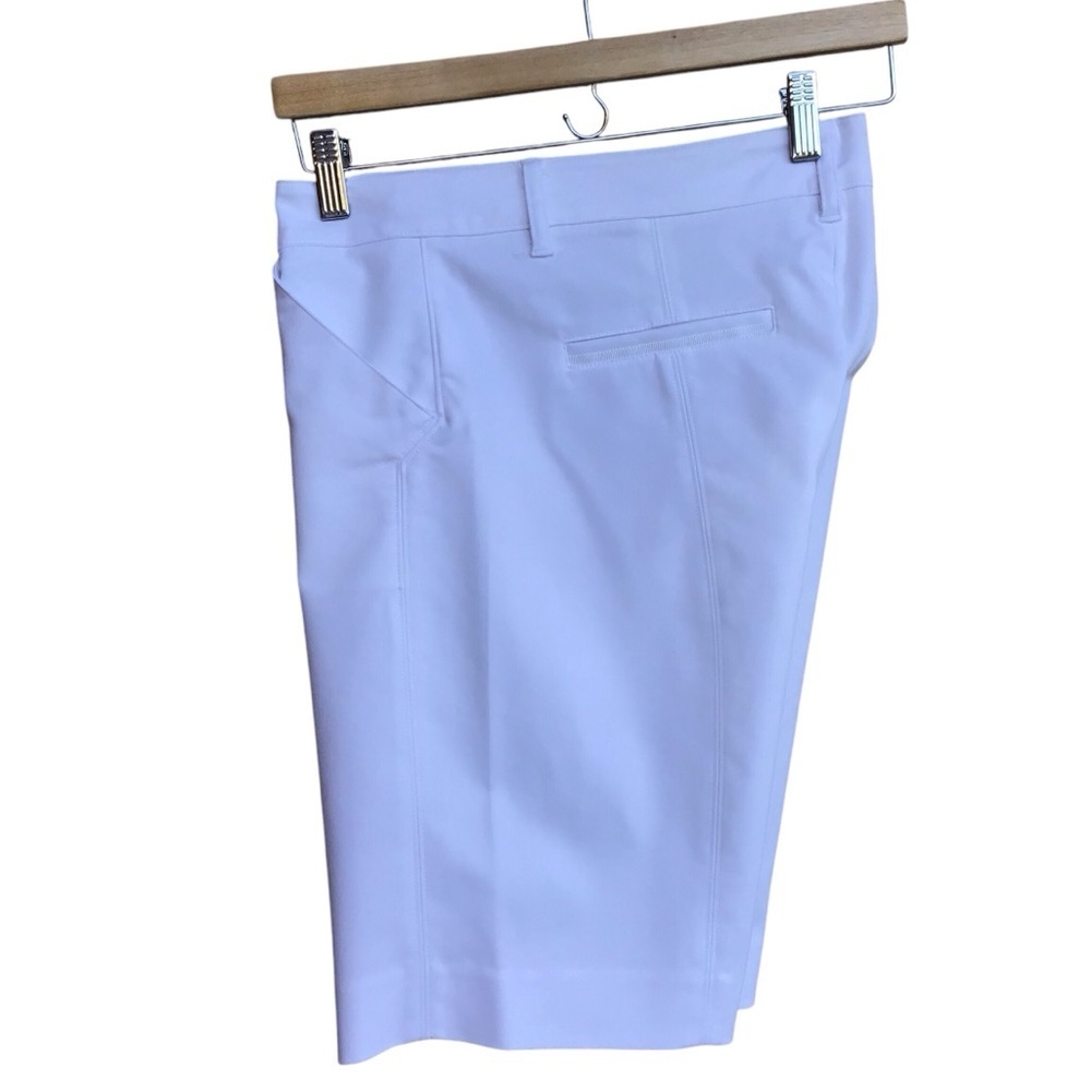 Foxcroft White Bermuda Shorts Size 10 NEW